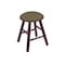 Holland Bar Stool Co Oak Vanity Stool, Dark Cherry Finish, Rein Coffee Seat RC18OSDC017 - alternate 1